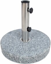 Päikesevarju alus Home4you, 40 cm, hall, 20 kg
