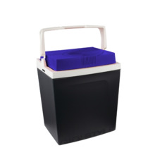 Jahutuskast GIO Style Brio 26, 12/230V, tumehall-punane/sinine