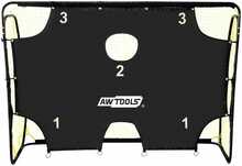 Jalgpallivärav AW-TOOLS AWTOOLS, 213x153x76 cm