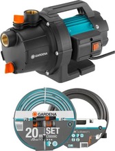 Aiapump Gardena 3000/4 BASIC, 600 W, türkiis/must