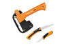 Matkakomplekt Fiskars X5 kirves + saag + nuga 3in1 1057912