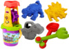 Dinosauruste liivakomplekt Lean Toys