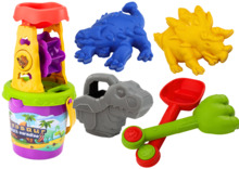 Dinosauruste liivakomplekt Lean Toys