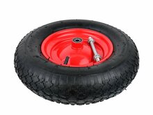 Täispuhutav käruratas Geko G71012, 4.00-8, punane