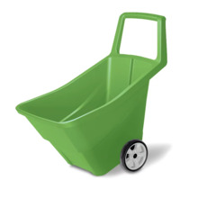 Aia kott Prosperplast Load&Go III, roheline