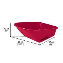 Metallist konteiner Truper CAT-60ND kärule