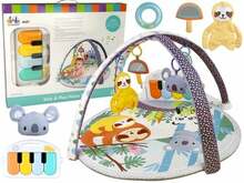 Tegevusmatt Lean Toys Klik & Play Piano Gym 85 x 88 cm