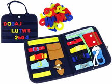 Arendav mänguasi Lean Toys sensoorsete oskuste kohver, 3 cm, mitmevärviline