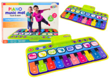 Laste arendav tantsumatt Lean Toys Interactive Dance Mat Piano Instruments, 60 x 30 cm