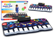Edukatiivne muusikaline mängumatt Lean Toys Pianinas, 60 x 30 cm