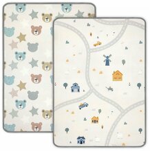 Mängumatt MILLY MALLY Kinder Bear and Farm, 178 x 120 cm