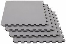 Puslematt Springos FM0009, 60 x 60 cm, 4 tk, hall/must