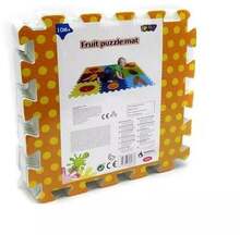 Vahtmatt beebidele I-PLAY Fruit 803933, 86 x 86 cm, 9 elementi