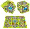 Puslematt NILS FUN MD02, autod, 90 x 90 cm, 9 tk