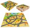 Vahtmatt-pusle ECOTOYS, Safari, 93.5 x 93.5 cm, 9 tk