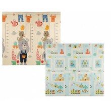 Kahepoolne poroloonmatt TO-MA Bear & Road 7726, 180 x 200 cm, 2 tk
