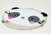 Tegelustekk TM TOYS Sensorinė pora žaidžia Panda, 90 x 90 cm
