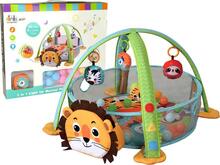Mängumatt Lean Toys basseiniga ja pallidega