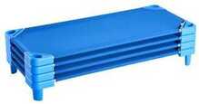 Laste kokkupandav lamamistool Vevor, 130x57 cm, sinine, 4 tk