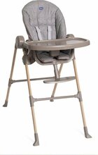 Laste söögitool Chicco Polly Essential, hall/pruun