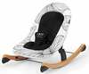 Lamamistool Kinderkraft Finio, must/valge