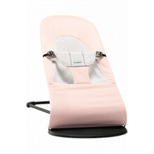 Lamamistool Babybjorn Balance Soft, heleroosa/hall