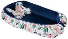 Beebipesa BabyMatex Velvet, 02, sinine/valge/roosa