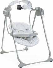 Lamamistool-kiik Chicco Polly Swing Up, kuni 9 kg, hall