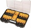 Freesiterade komplekt DeWalt DT90017-QZ, 22 tk