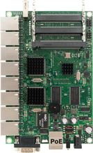 Mikrotik RB493G ruuter 9x RJ45 100Mb/s, 3x miniPCI, 1x USB