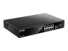 Võrgulüliti D-Link DGS-1010MP/E 10x Gigabit Ethernet PoE+, must