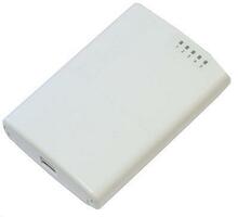 MikroTik PowerBox ruuter RB750P-PBR2, välitingimustesse, veekindel, valge