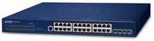 Planet SGS-6310-24P4X Layer 3 24-Port 10/100/1000T, sinine