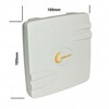 ALLNET ANT-24-1T1R-PATCH-185, 9 dBi suundantenn