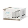Netgear Orbi RBKE963 Quad-Band Mesh WLAN 6E süsteem, valge