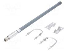 Qoltec 57024 LoRa antenn 5.8 dBi, hall