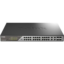 Võrgulüliti D-Link DSS-200G-28MP/E, 28 porti, hall