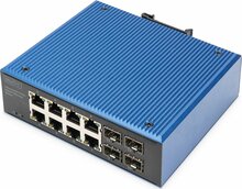 Võrgu lüliti Digitus DN-651152, 8 + 4 pordiga Gigabit Ethernet