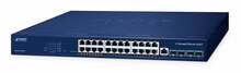Hallatav võrgulüliti Planet GS-6311-24HP4X, 24 porti, PoE+