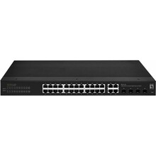Võrgulüliti LevelOne IGS-2128, 28 porti (24xRJ45, 4xSFP)