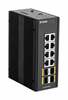 Võrgulüliti D-Link DIS-300G-12SW, 12 porti, hallatav, must