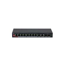 Võrgujaotur Dahua, 8 porti 1000Mbps + 2 uplink
