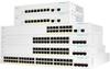 Võrgulüliti Cisco CBS220-8FP-E-2G-EU, 8 porti, Full PoE+ 130W, 2x1G SFP, valge