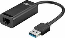 USB võrguadapter Goobay 39038, must