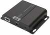 HDMI pikendaja vastuvõtja Digitus DS-55125, 4K, must, IP/CAT 5/6, 120 m, POE
