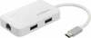 USB C adapter Edimax EU-4308, Gigabit Ethernet + 3x USB 3.0