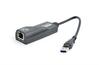 Võrguadapter Gembird NIC-U3-02, USB 3.0, Gigabit LAN, RJ45