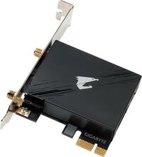 Võrgukaart Gigabyte GC-WBAX210, PCI Express, WLAN, Bluetooth, 2400 Mbit/s, must