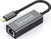 Võrguadapter Zenwire YG-2121, 1000 Mbps, USB-C 3.1, Fast Ethernet