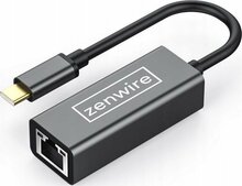 Võrguadapter Zenwire YG-2121, 1000 Mbps, USB-C 3.1, Fast Ethernet